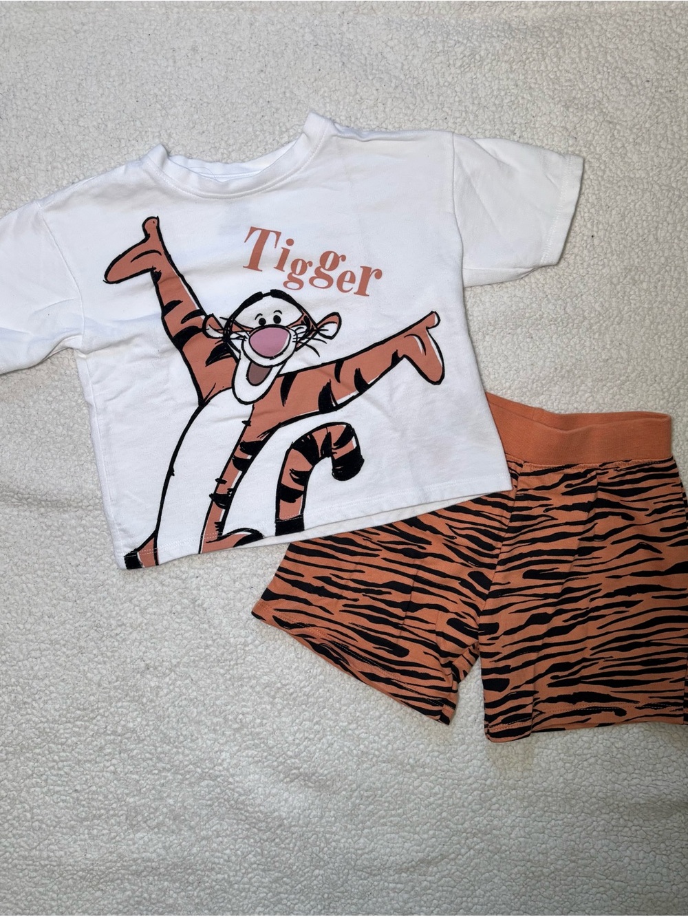Primark Kids Tigger  Set - White & Orange